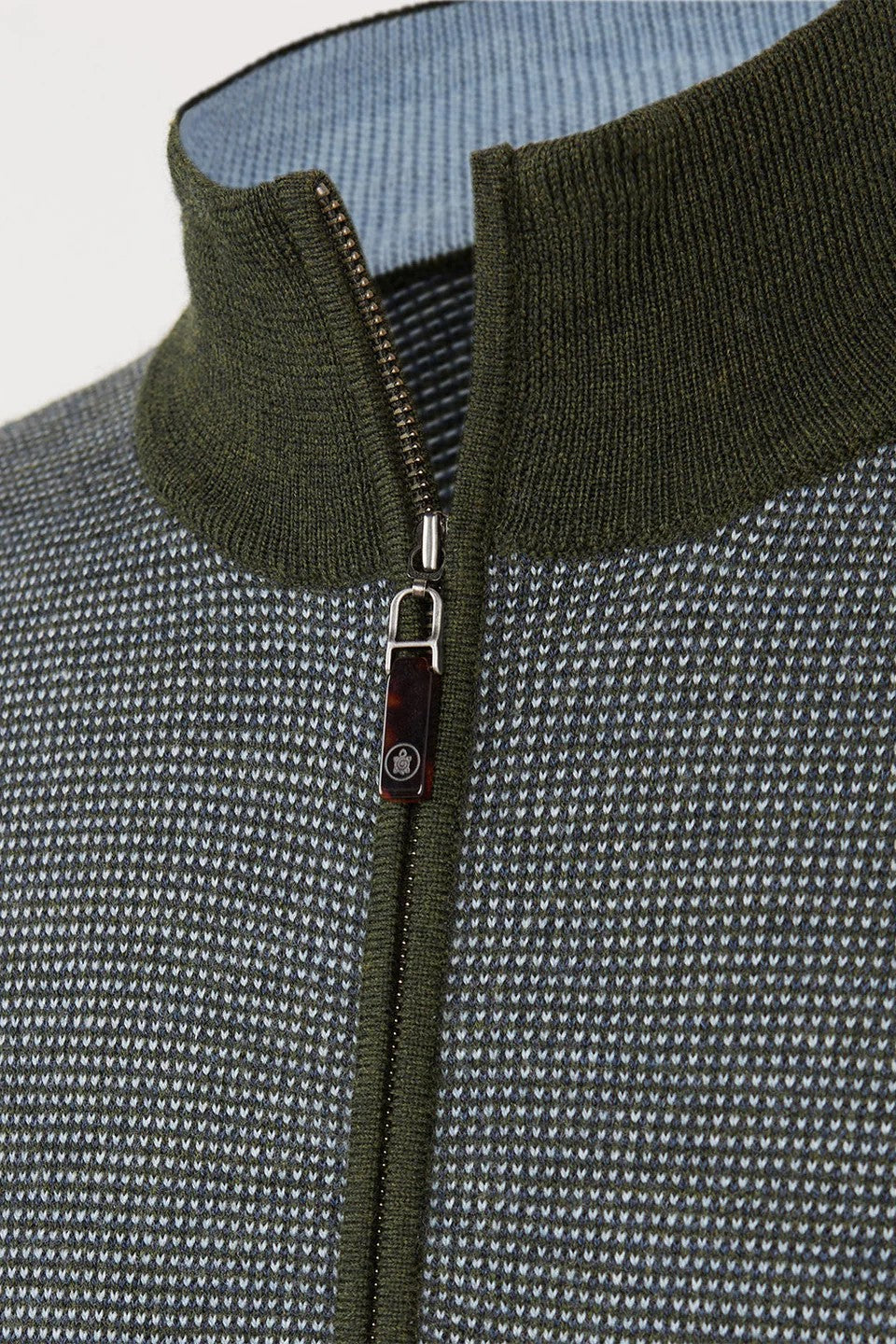 ACE BIRDSEYE 1/4 ZIP SWEATER - Sweaters - Novaman