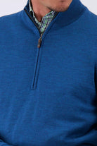 MARSHALL MERINO 1/4 ZIP SWEATER - Sweaters - NovaMan