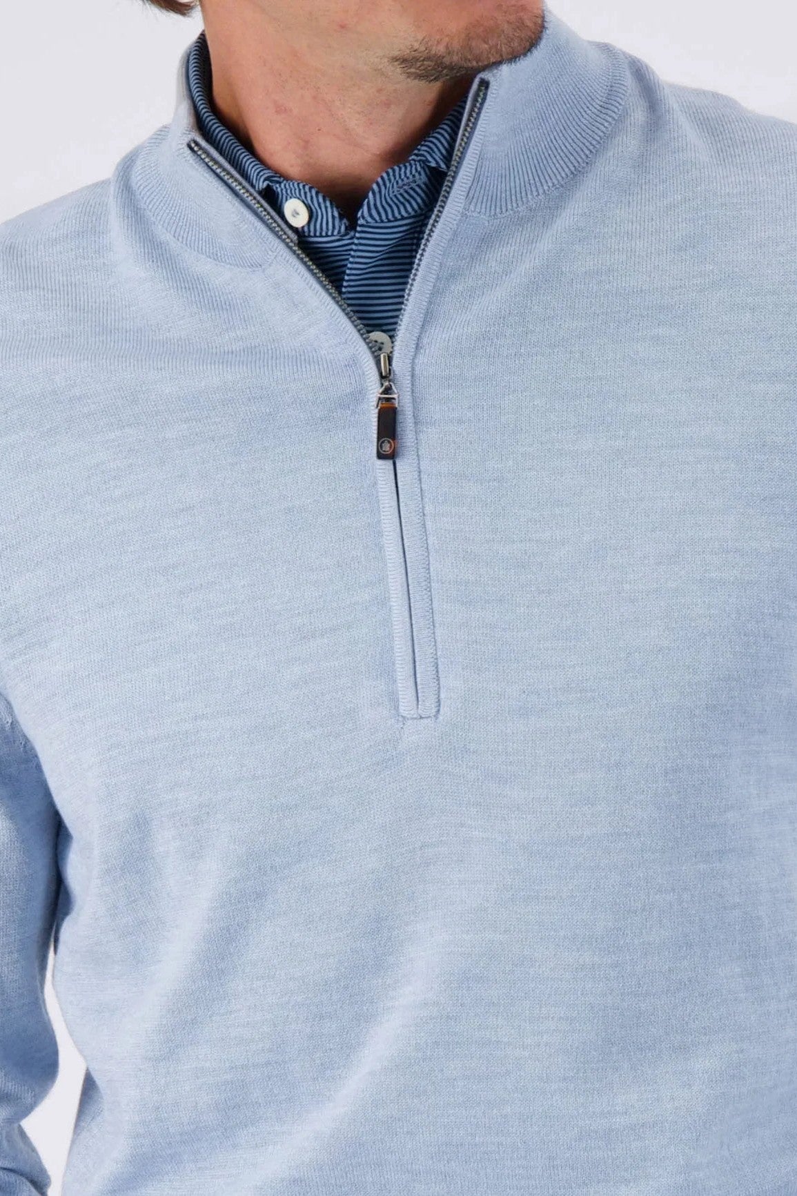 MARSHALL MERINO 1/4 ZIP SWEATER - Sweaters - Novaman