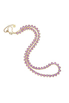 MADE FROM LOVE PINK TENNIS NECKLACE - Necklaces - Sassanova