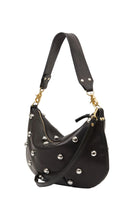 MOYEN MESSENGER  W/STUDS - Handbags - Sassanova