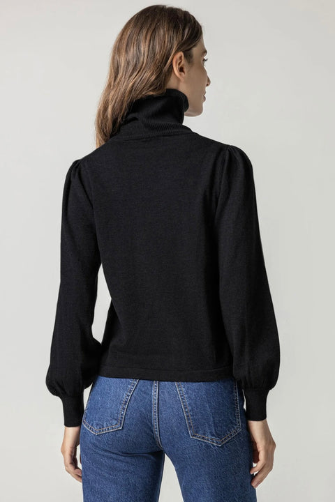 PUFF SLV TURTLENECK SWEATER (PA2263)