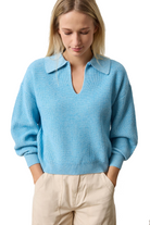 KEYHOLE RIB SWEATER (PA3070)- Sweaters - Sassanova