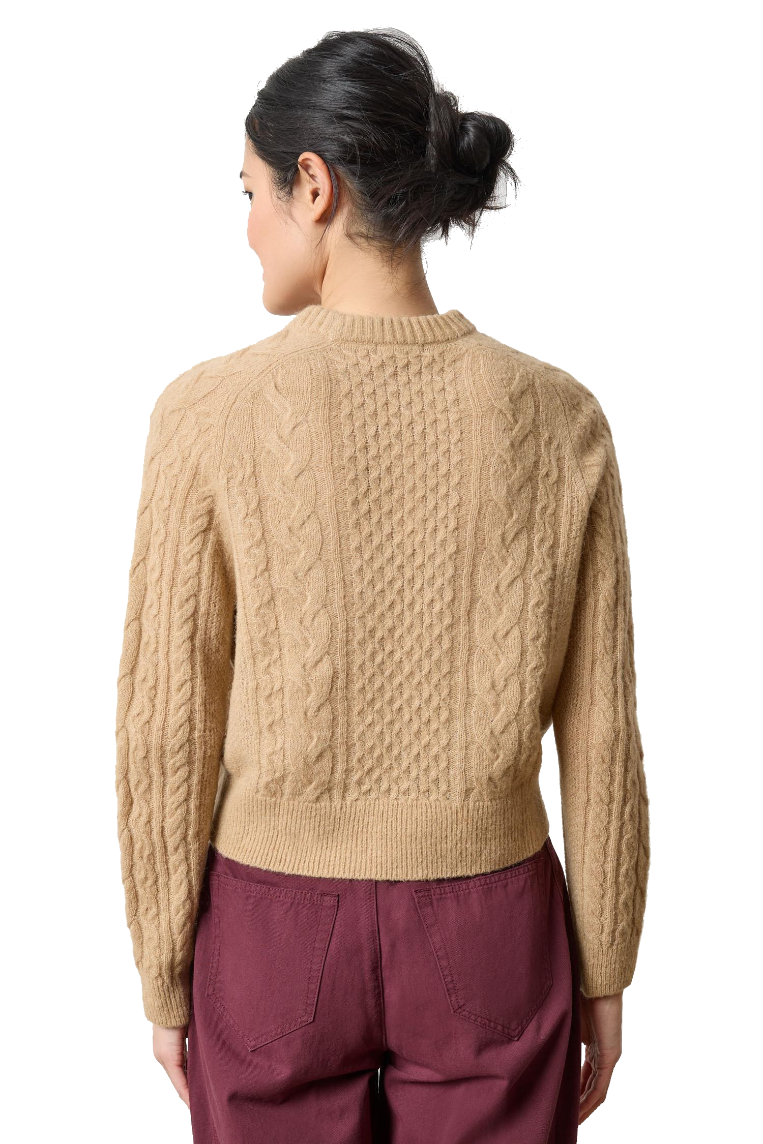 MIXED STITCH PULLOVER - Sweaters - Sassanova