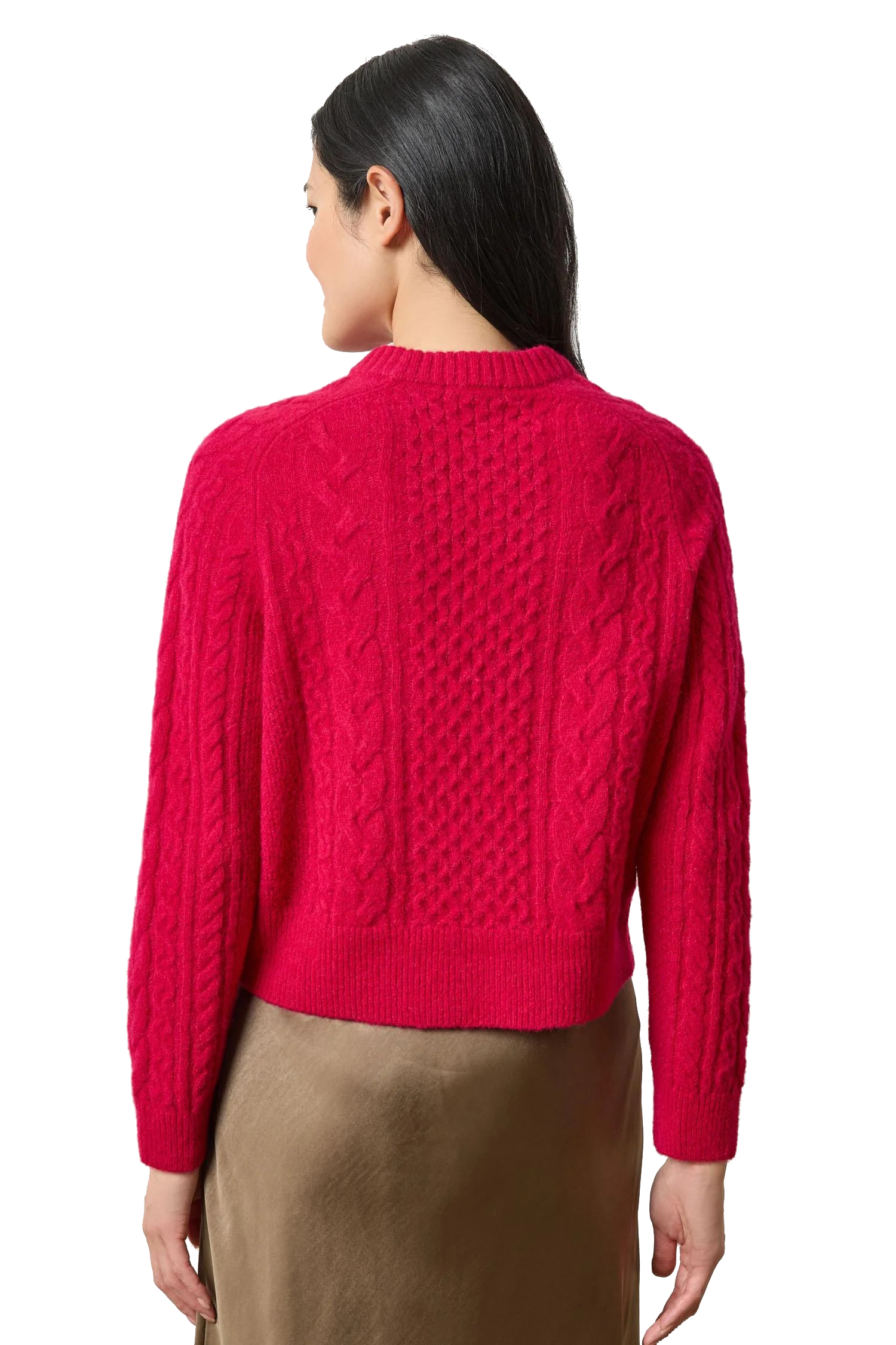 MIXED STITCH PULLOVER - Sweaters - Sassanova