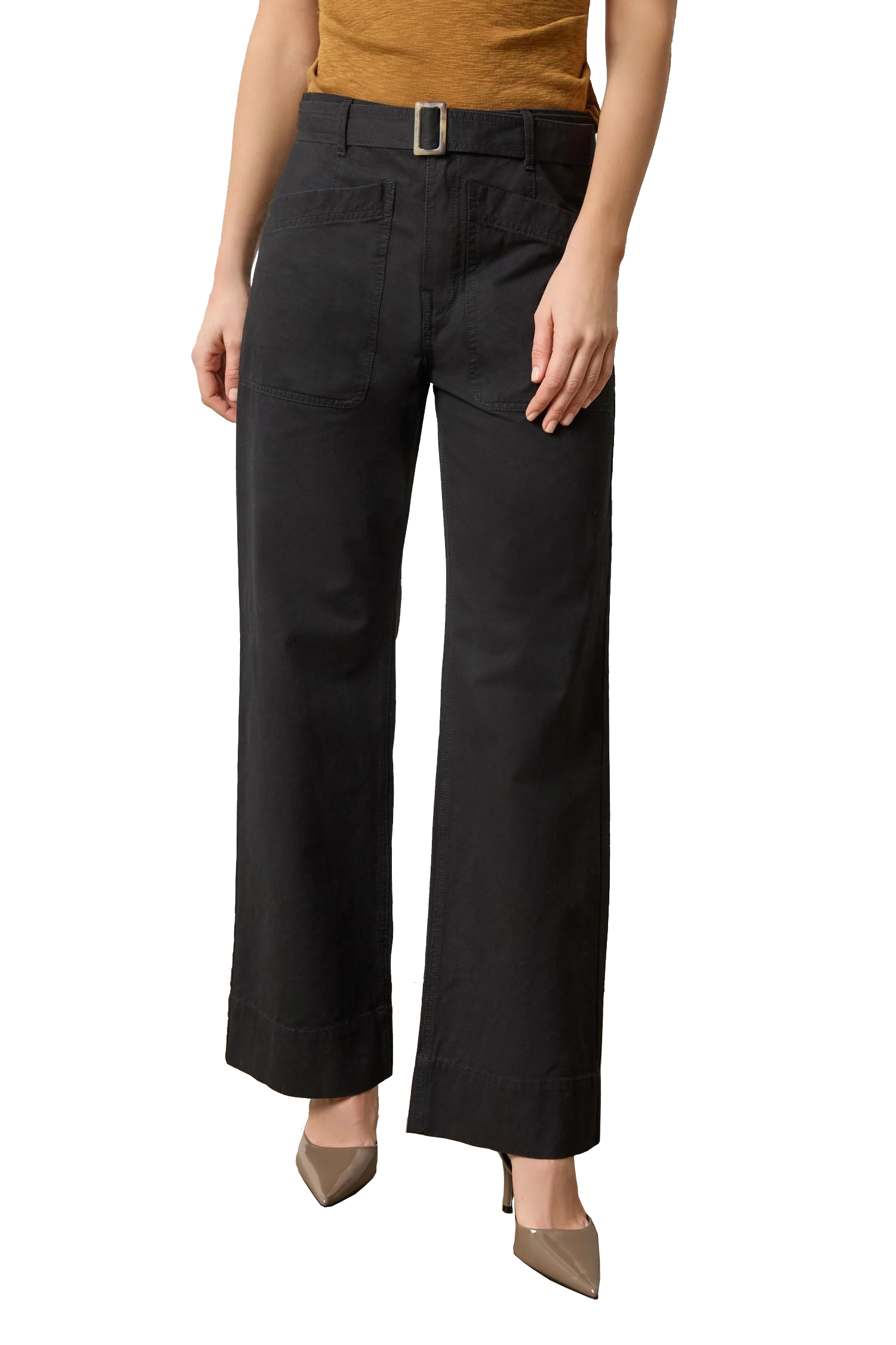 SLANT POCKET TWILL PANT - Pants - Sassanova