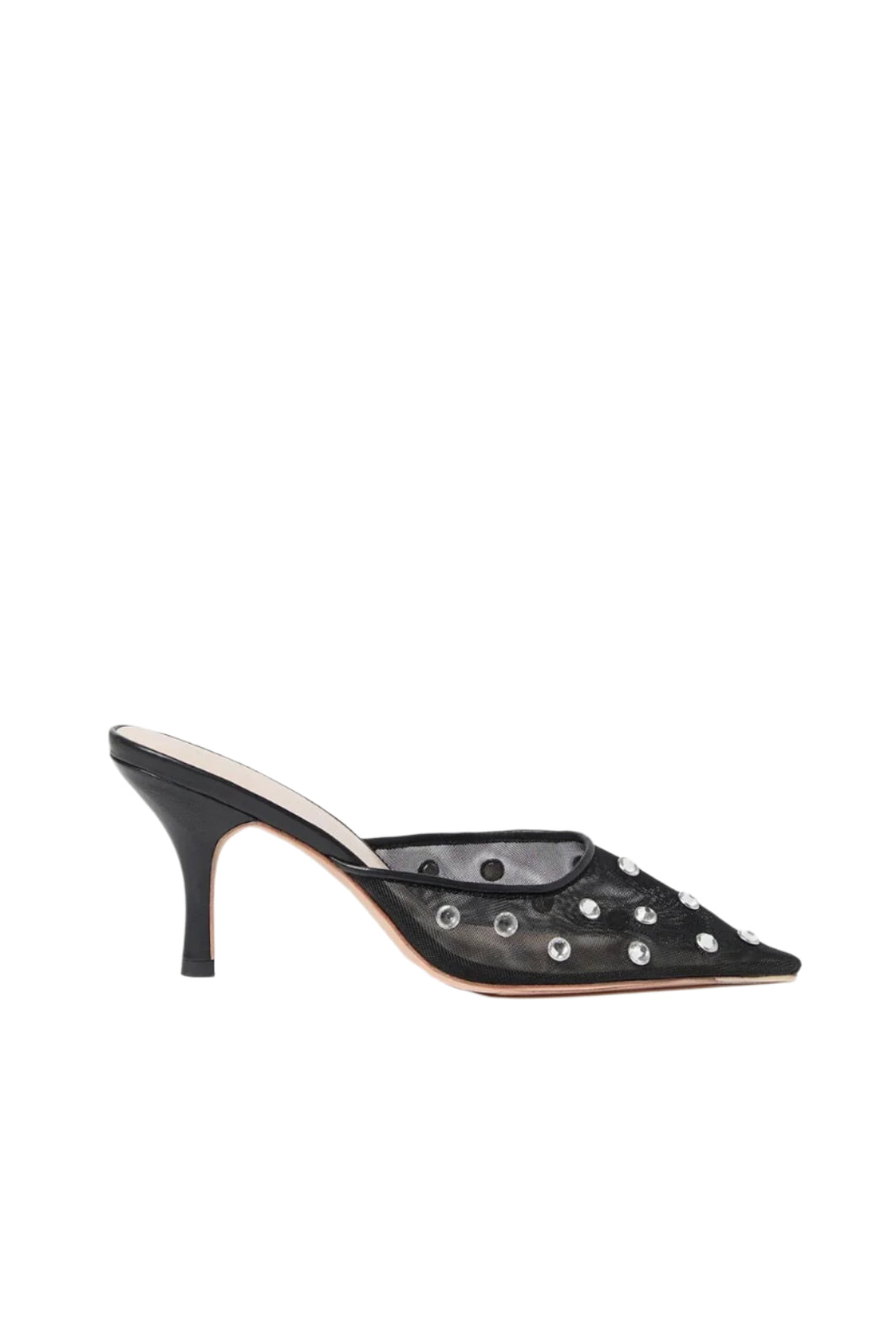 PALOMA MESH HEELED MULE - Sassanova3
