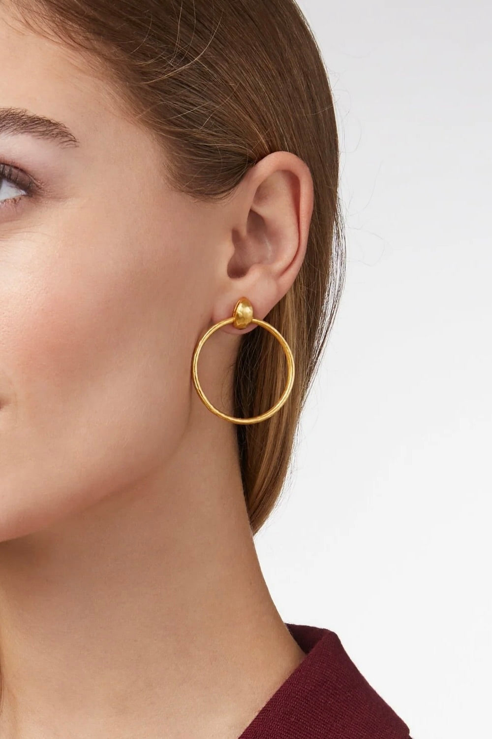 PALERMO DELICATE DOORKNOCKER EARRING- GOLD
sassanova