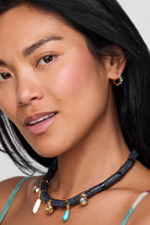 PETRA HUGGIE HOOP- MULTI - Earrings - Sassanova