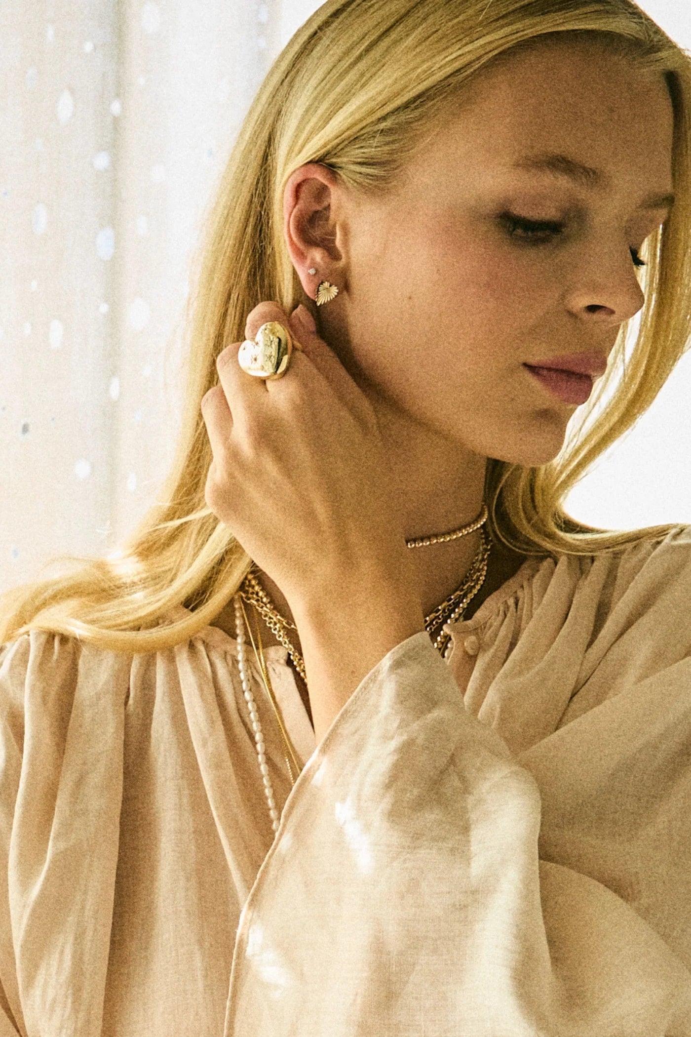 LOVE SET IN STARS RING - Rings - Sassanova