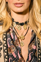 PROTECT SHIELD PENDANT- CLASSIC ROLO CHAIN - Necklaces - Sassanova