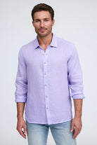 FAVORITE LONG SLEEVE LINEN SHIRT - Long Sleeved Shirts - Novaman