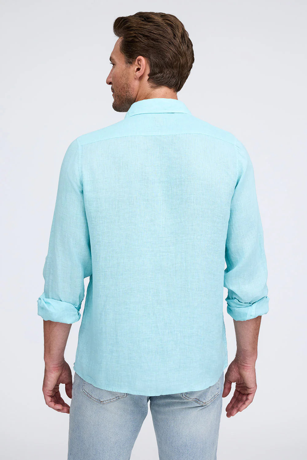 FAVORITE LONG SLEEVE LINEN SHIRT - Long Sleeved Shirts - Novaman