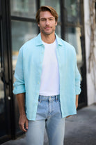 FAVORITE LONG SLEEVE LINEN SHIRT - Long Sleeved Shirts - Novaman