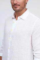 FAVORITE LONG SLEEVE LINEN SHIRT - Long Sleeved Shirts - Novaman
