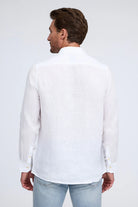 FAVORITE LONG SLEEVE LINEN SHIRT - Long Sleeved Shirts - Novaman