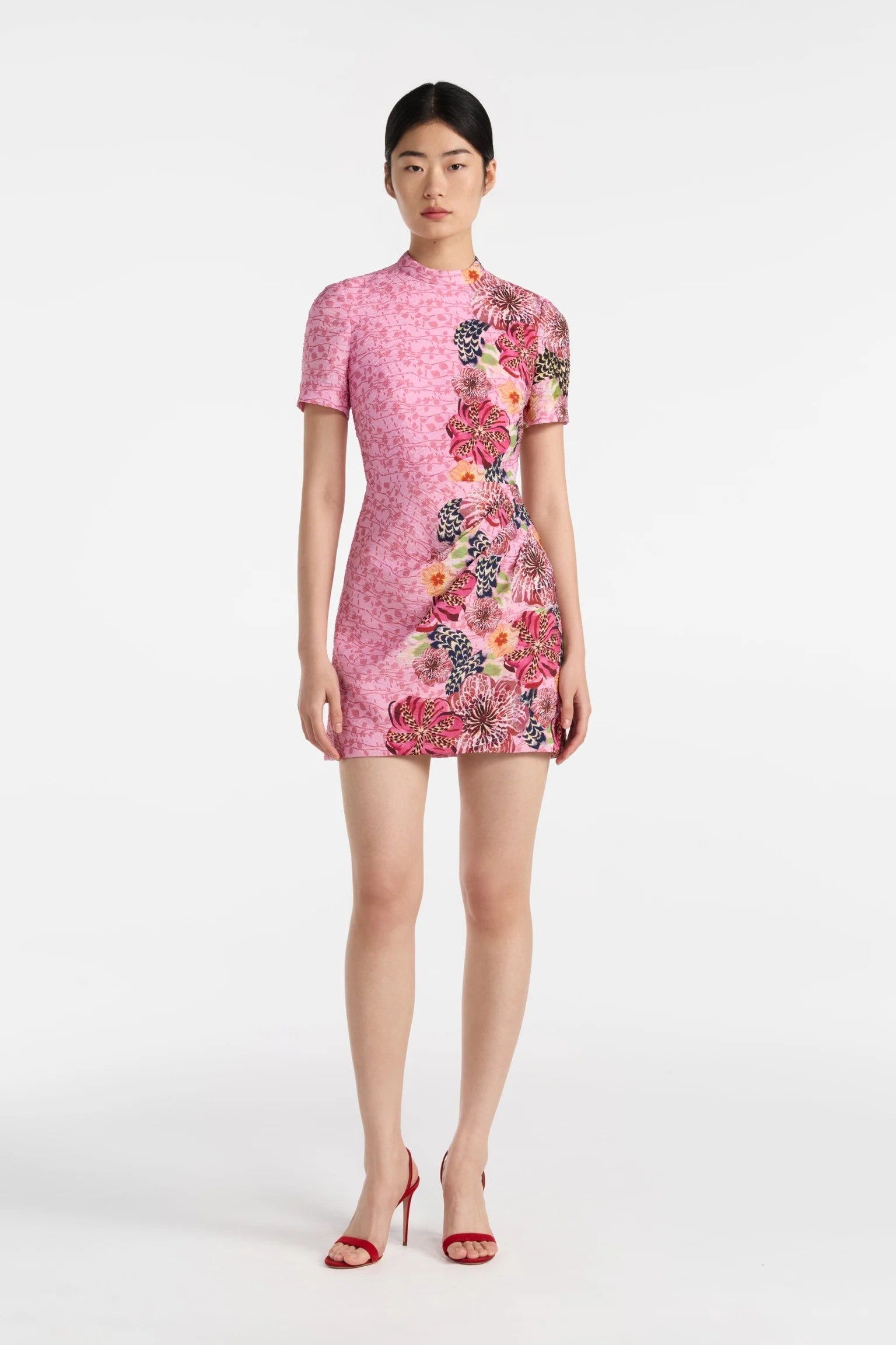 DRAPED MIN DRESS - Dresses - Sassanova