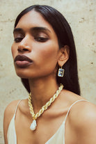 TILE EARRINGS - Earrings - sassanova