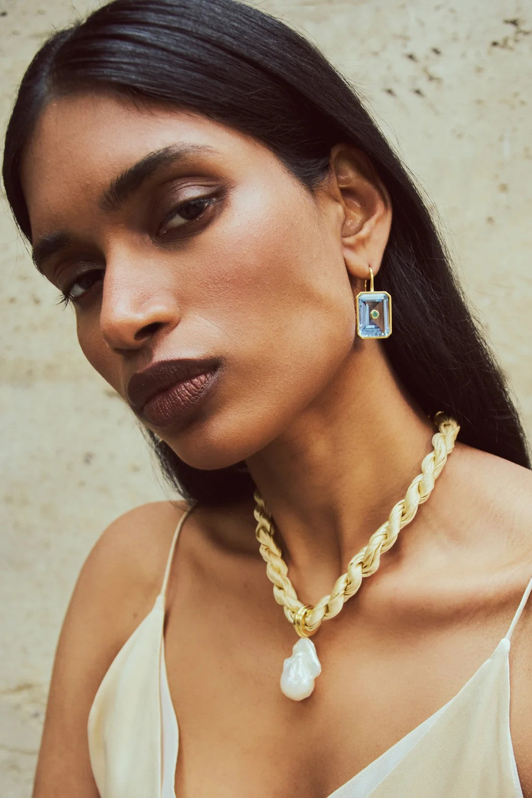 TILE EARRINGS - Earrings - sassanova