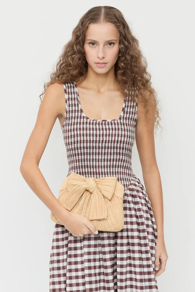 RAYNE BOW CLUTCH - Handbags - Sassanova