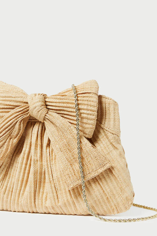 RAYNE BOW CLUTCH - Handbags - Sassanova