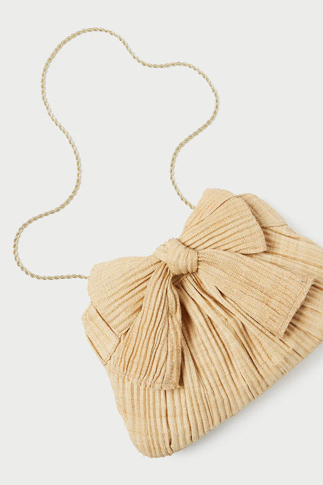 RAYNE BOW CLUTCH - Handbags - Sassanova
