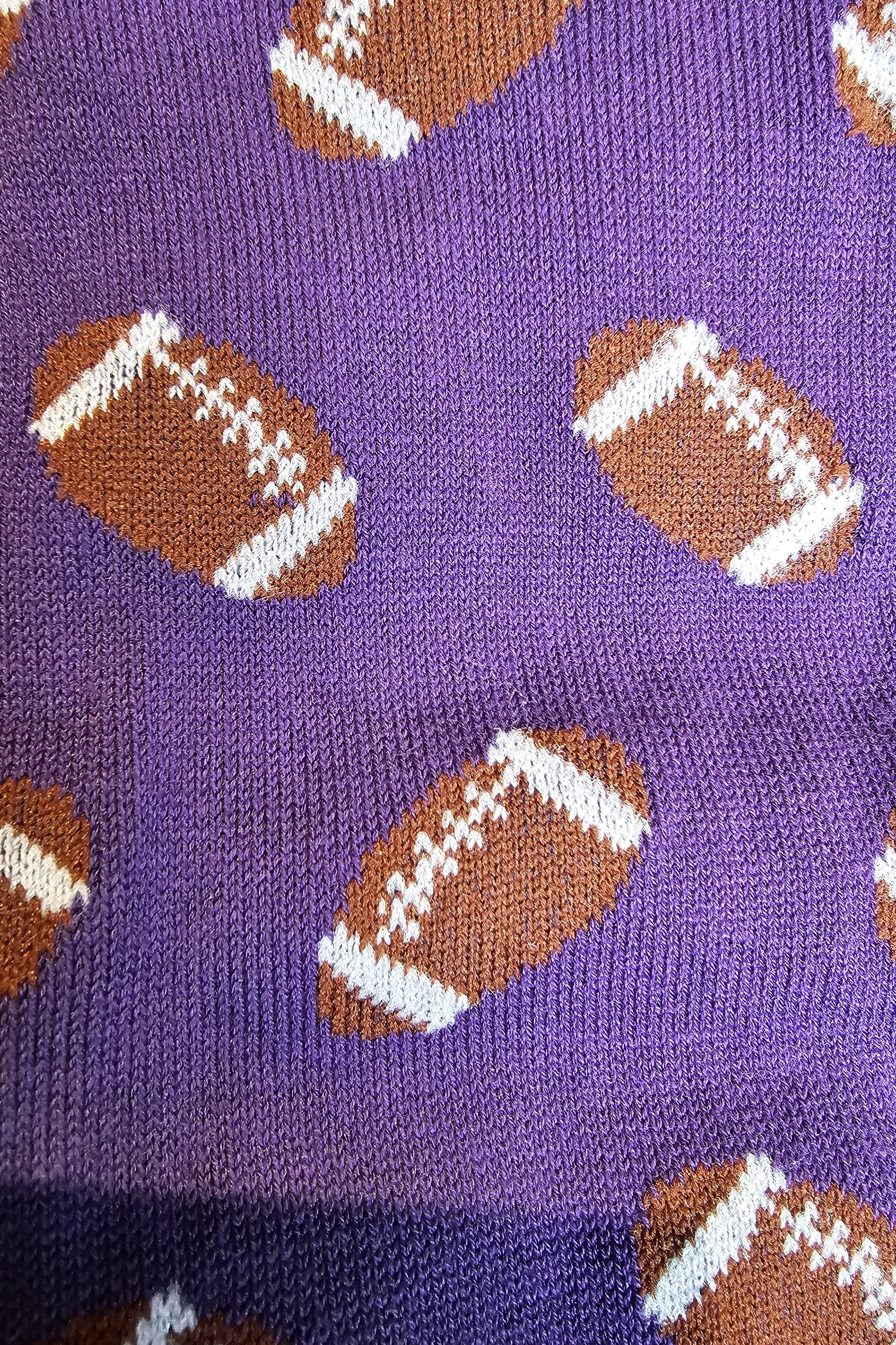 TAILGATING SOCKS- PURPLE - novaman