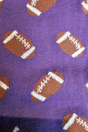 TAILGATING SOCKS- PURPLE