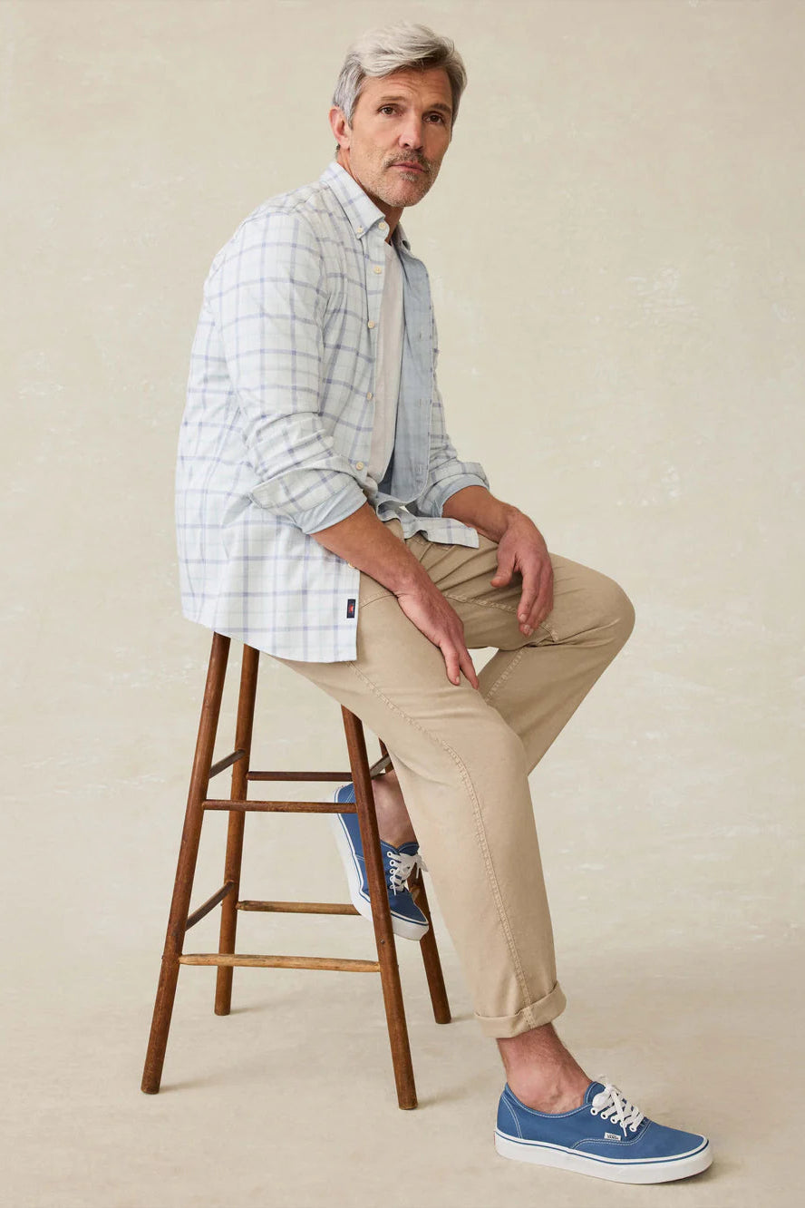 COASTLINE KNIT SHIRT - Long Sleeved Shirts - Novaman