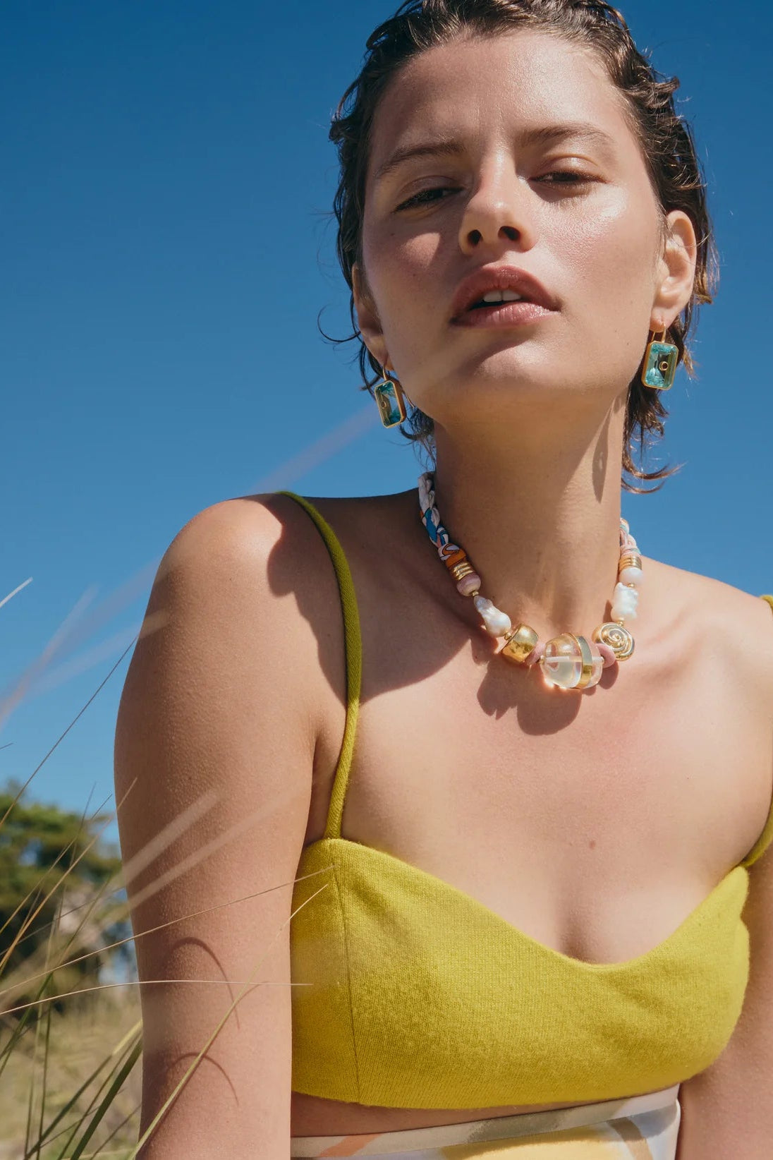 TILE EARRINGS - Earrings - sassanova