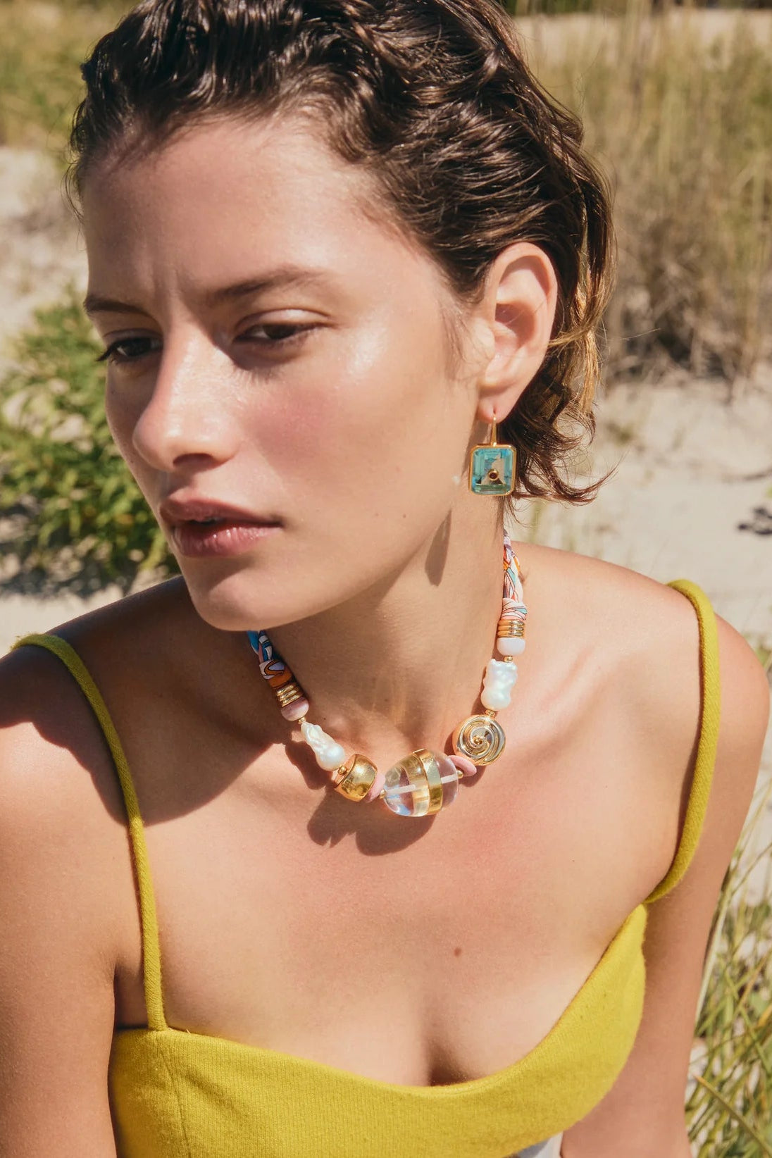 TILE EARRINGS - Earrings - sassanova