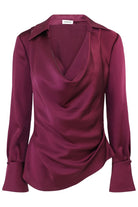 SYMONE L/S COWL NECK TOP-Sassanova2