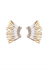 LUX MINI MADELINE FEATHER EARRING