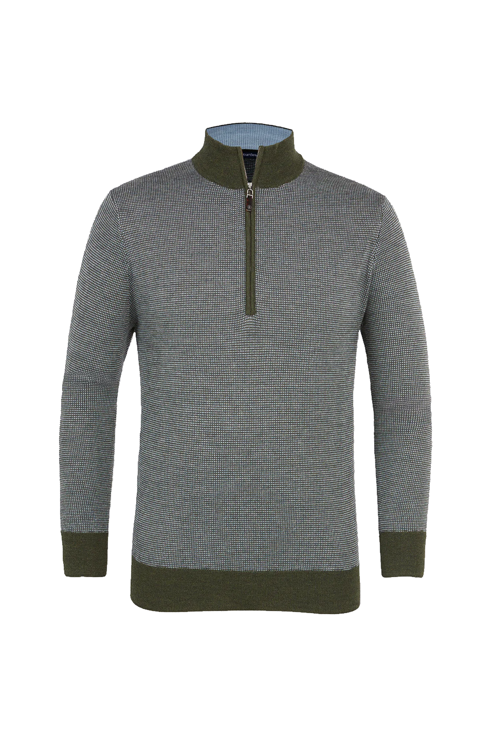 ACE BIRDSEYE 1/4 ZIP SWEATER - Sweaters - Novaman