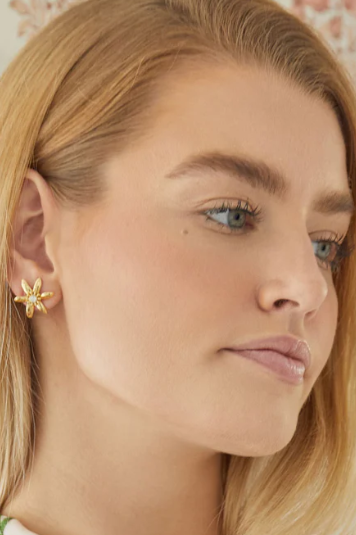 ELENA STUDS- GOLD