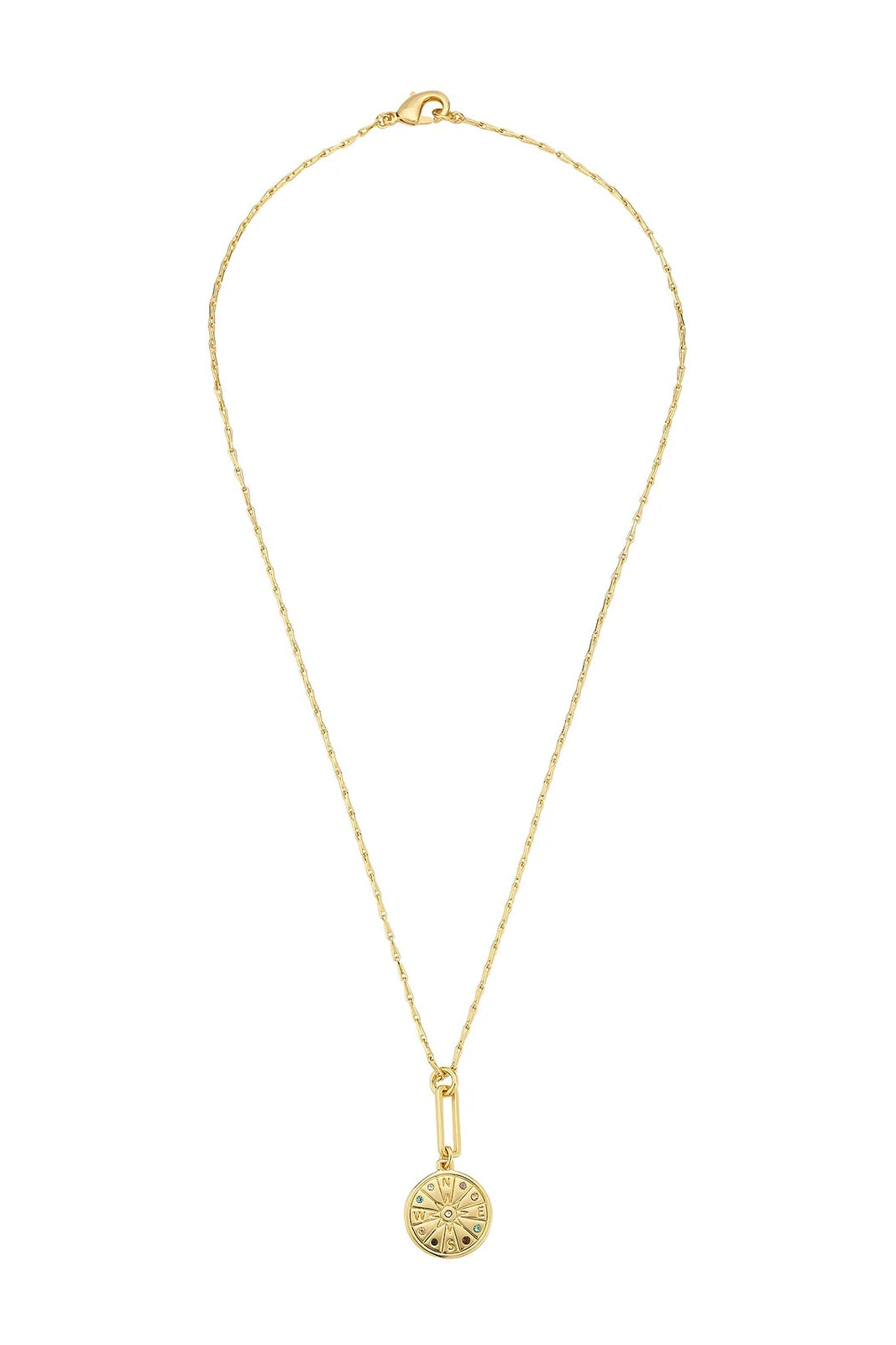 SEEKER NECKLACE- GOLD - Necklaces - Sassanova