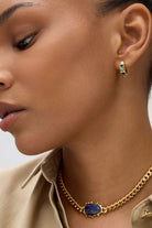 PETRA HUGGIE HOOP- MULTI - Earrings - Sassanova