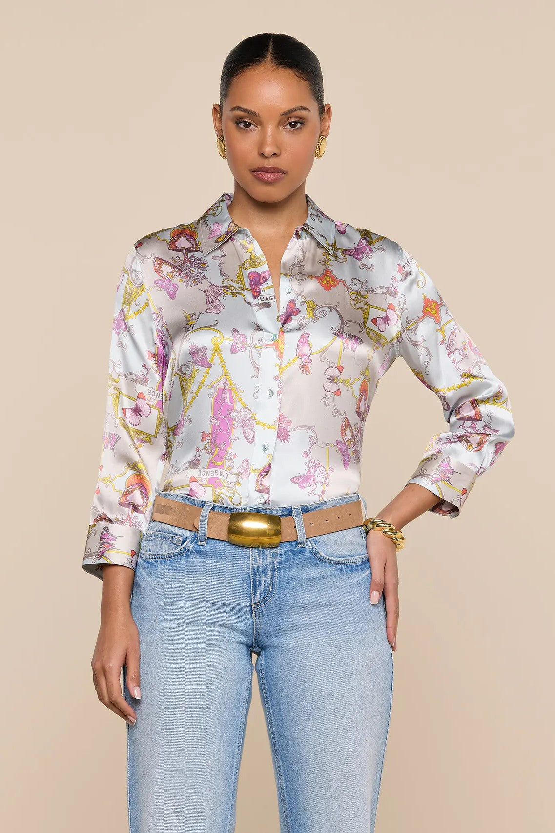 DANI 3/4 SLEEVE BLOUSE - Blouses - Sassanova