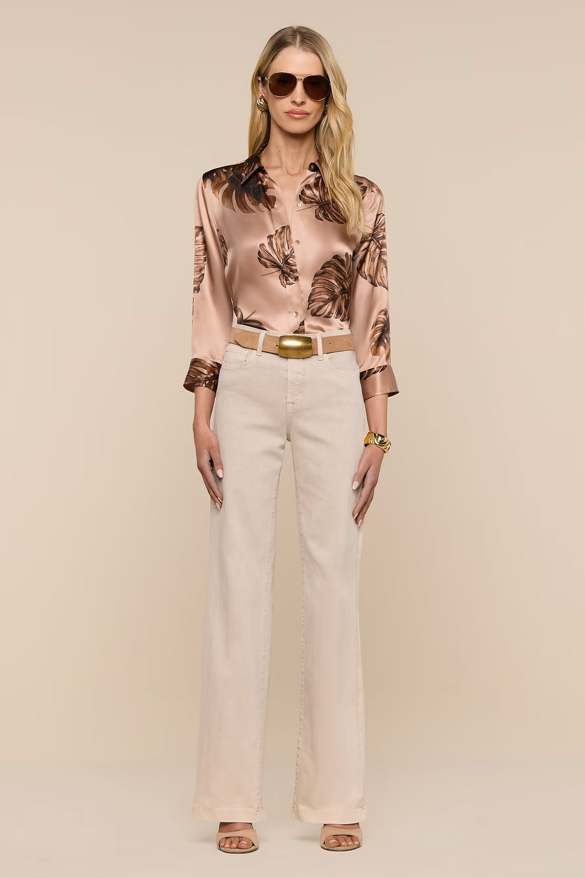 DANI 3/4 SLEEVE BLOUSE - Blouses - Sassanova