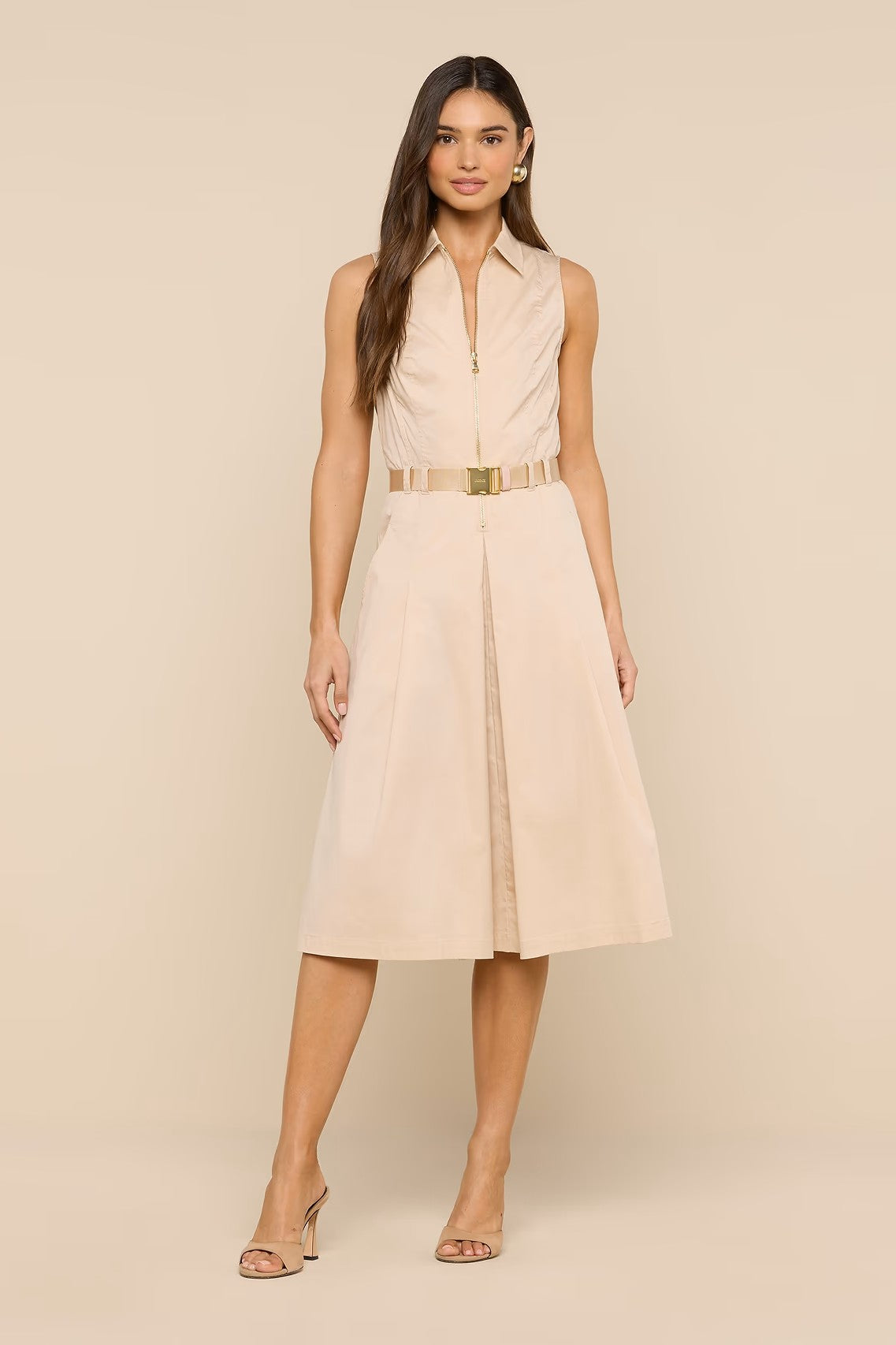 KYLO BELTED SHIRT DRESS - Dresses - Sassanova
