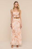 RASHA SHIRRED TANK - Tank Tops - Sassanova