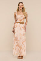 RASHA SHIRRED TANK - Tank Tops - Sassanova