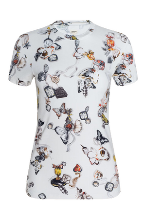 RESSI SHORT SLEEVE LOCK BUTTERFLY TEE