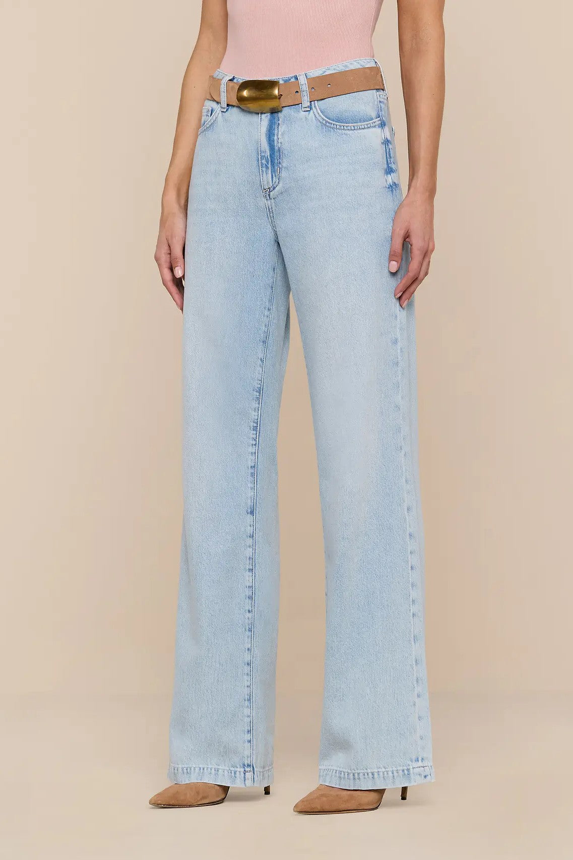 SCOTTIE HIGH RISE WIDE LEG - Jeans - Sassanova