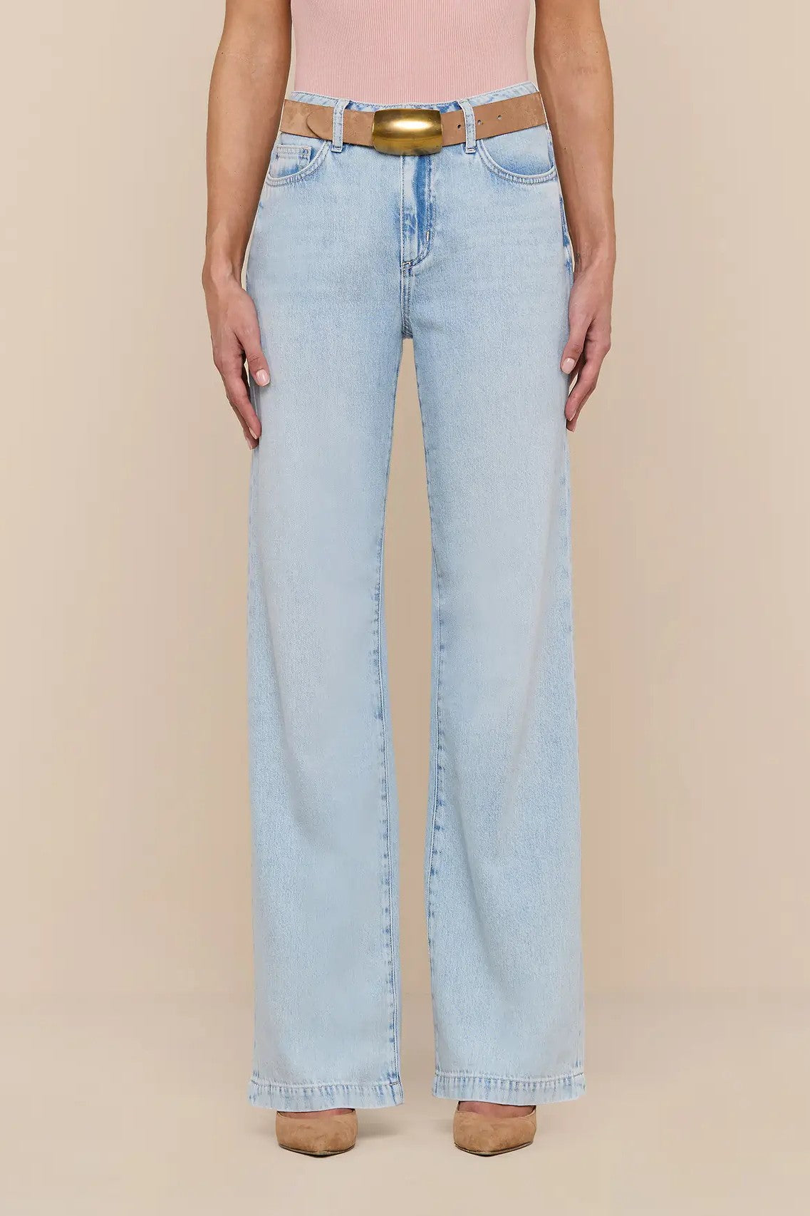 SCOTTIE HIGH RISE WIDE LEG - Jeans - Sassanova