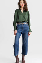 GO STREAMLINED POPOVER - Blouses - Sassanova
