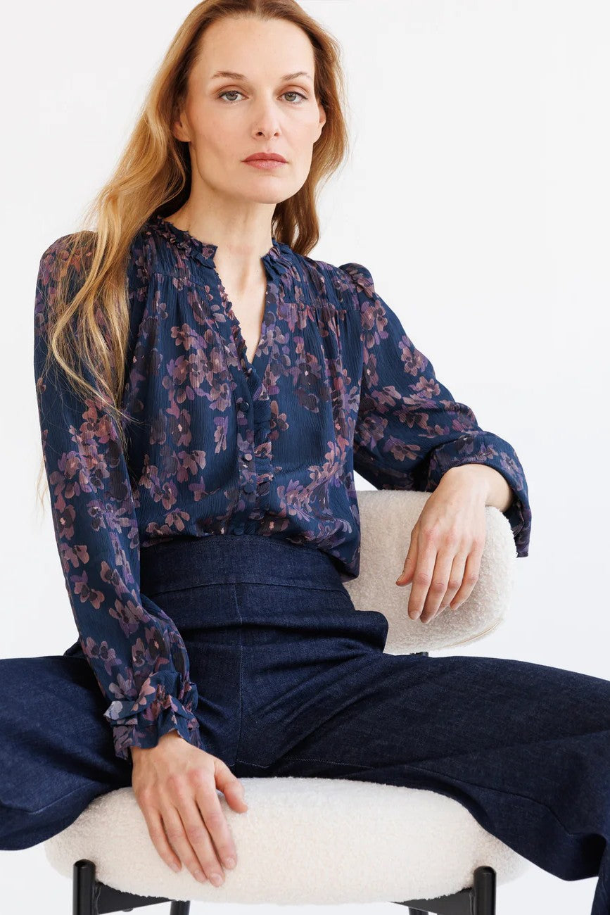 GO GIRLY BLOUSE PRINTED - Blouses - Sassanova