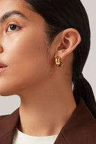 TOME HOOPS - Earrings - Sassanova