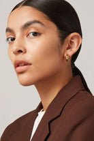 TOME HOOPS - Earrings - Sassanova