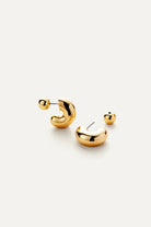 TOME HOOPS - Earrings - Sassanova